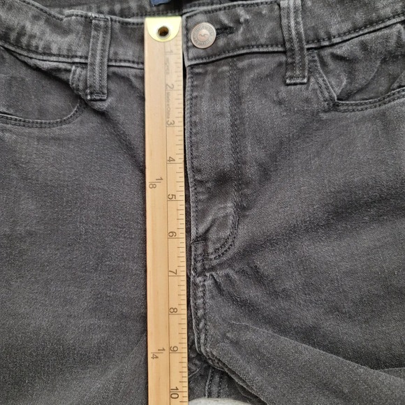 Hollister Jeans Womens 3S Juniors Black Legging High Rise Pockets City Hipster - Picture 8 of 10